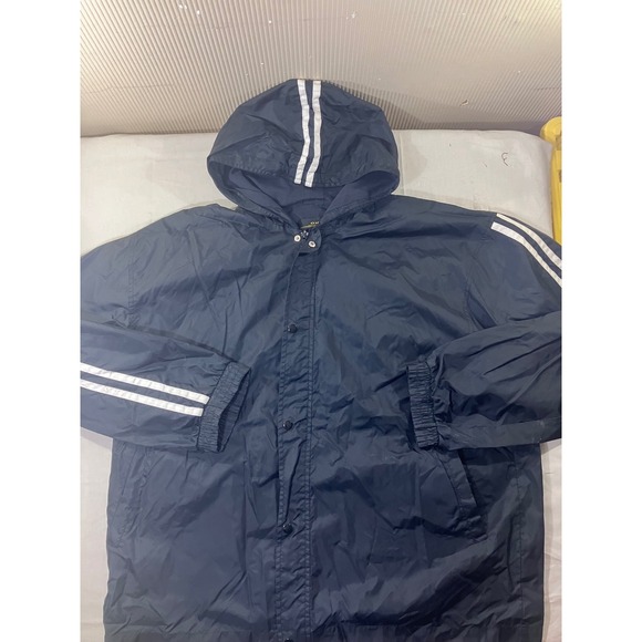 Online Ceramics Other - ONLINE Wind Jacket XL Black Athletic Track Jacket Full Zip Hooded